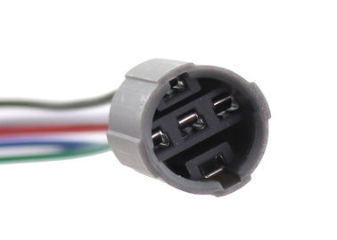 PBT Push Button Switch Socket Connector , Push Button Switch Connector Socket Plug