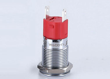 High Current Flat Head Momentary 10A Push Button Switch