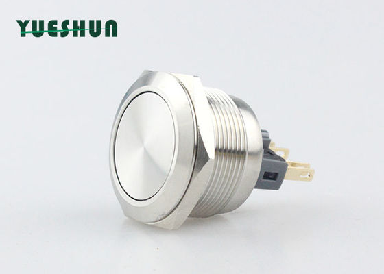 quality  25mm Panel Mount Push Button Switch , Stainless Steel Push Button Switch factory