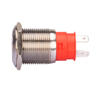 19mm Stainless Push Button Switch Led Illuminated 10A Momentary Latching