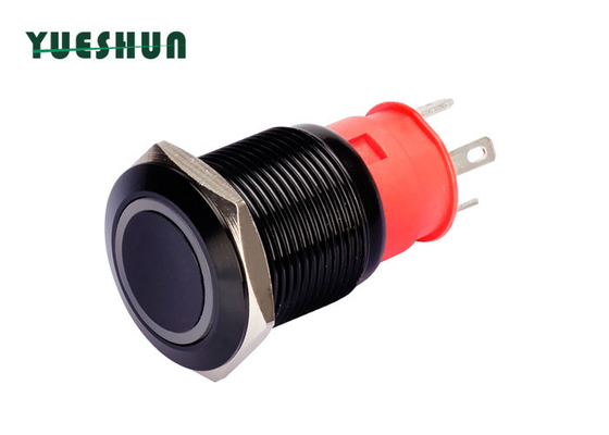 Waterproof Momentary Push Button Switch Anodized Aluminium 10A Silver Contacts 2000VAC
