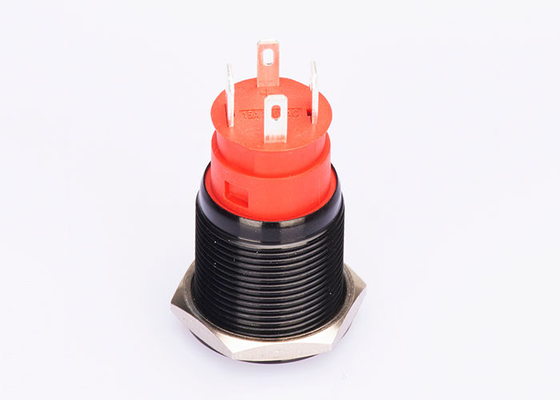 Waterproof Momentary Push Button Switch Anodized Aluminium 10A Silver Contacts 2000VAC