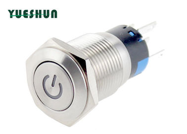 12mm Momentary Latching Push Button Switch PBT Base Structure