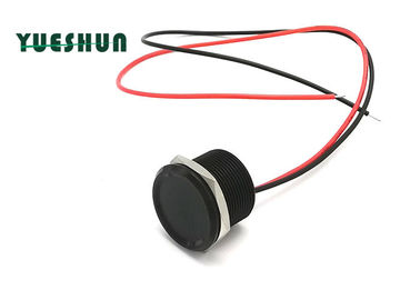 Moistureproof Piezo Button Switch With Wires 22mm High Power Efficiency