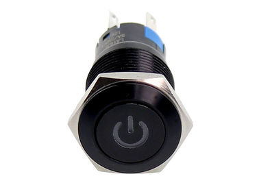 1NO 1NC Anti Vandal Push Button Switch , 110 / 220 Volt Push Button Switch