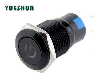 1NO 1NC Anti Vandal Push Button Switch , 110 / 220 Volt Push Button Switch