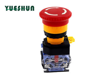 22mm 10A Red Emergency Stop Mushroom Head Push Button Switch For Lift Elevator