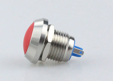 Normally Open Panel Mount Push Button Switch , Self Reset Push Button Switch