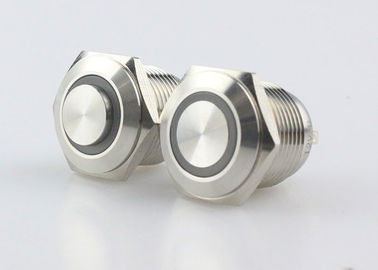16mm Illuminated  Lighted Push Button Switches Ring Symbol