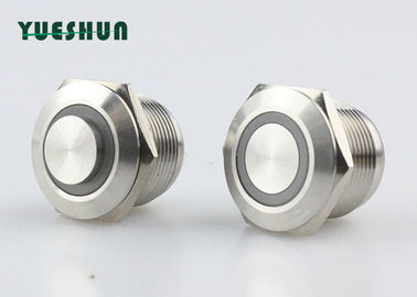 RoHS 12mm Silver Alloy Automotive  Momentary Push Button Switch