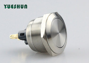 Round Momentary Push Button Switch , Momentary Contact Push Button Switch 25mm