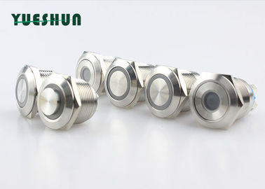 Normal Open Watertight Push Button Switch PBT Base Silver Alloy Contact Material