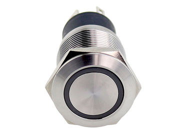 10A 250V AC 316 Stainless Steel Push Button Switch Anti Vandal Protected Against Dust