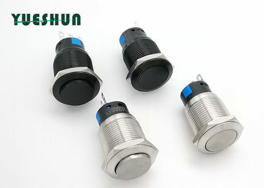 Oxidized Aluminum Push Button Switch 19mm 5A 250V AC OEM ODM Available