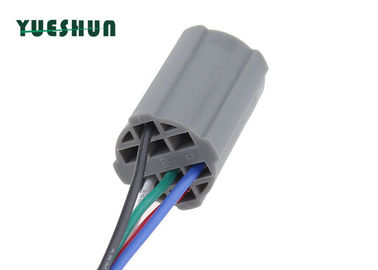 19mm Push Button Switch Socket Connector Flame Retardant 5 Pin 30cm Wire Pigtail