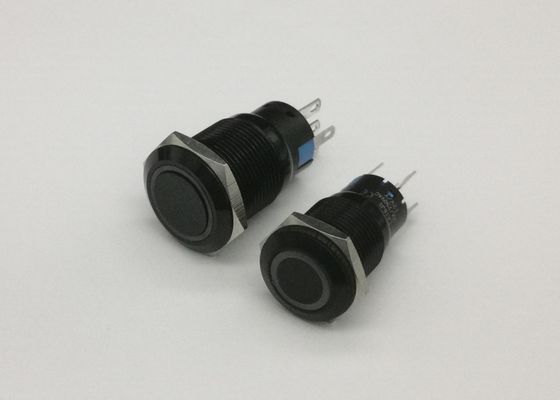 IP65 Protection 5p 16mm Ring Illuminated Push Button Switch