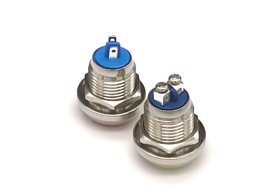 Momentary 12mm 1NO1NC IP65 Panel Mount Push Button Switch