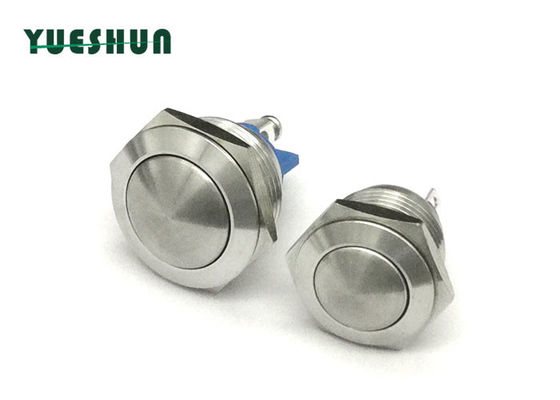 Waterproof  ISO9001 Metal  2pin Vandal Proof Push Button