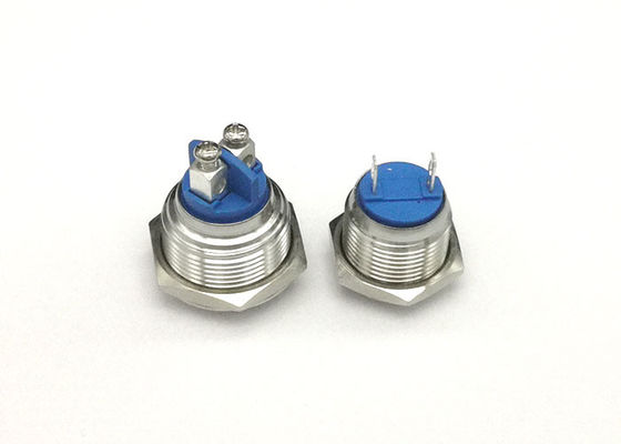 Waterproof  ISO9001 Metal  2pin Vandal Proof Push Button