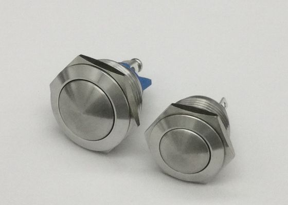 Waterproof  ISO9001 Metal  2pin Vandal Proof Push Button