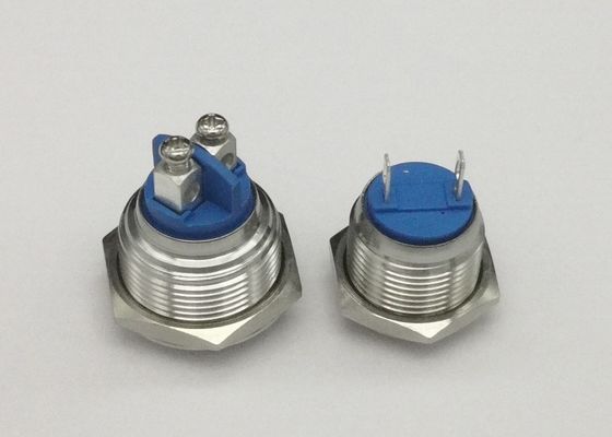 Waterproof  ISO9001 Metal  2pin Vandal Proof Push Button